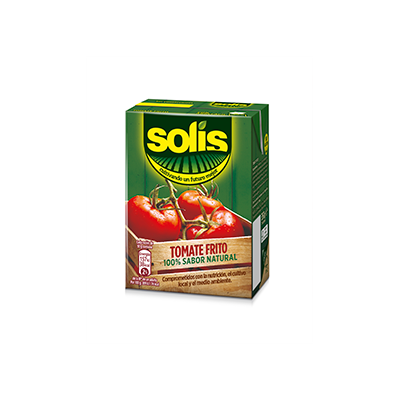 TOMATE FRITO SOLIS 350G. BRIK