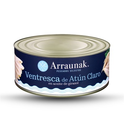 VENTRESCA ATUN CLARO ARRAUNAK 900 GR