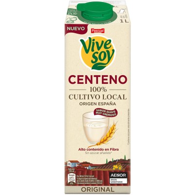 VIVESOY EDGE CENTENO ORG. 1 LITRO