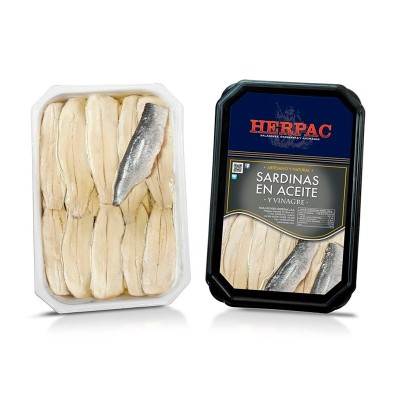 HERPAC SARDINAS ACEITE Y VINAGRE 500 GR
