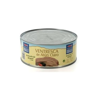 VENTR. DE ATUN CLARO 1 KG 650 g.esc GUAU VENTR. DE ATUN CLARO 1 KG 650 g.esc GUAU
