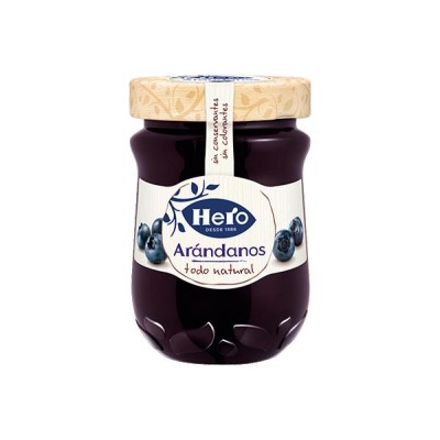 MERMELADA ARANDANOSTEMPORADA HERO FCO. 350G. MERMELADA ARANDANOSTEMPORADA HERO FCO. 350G.