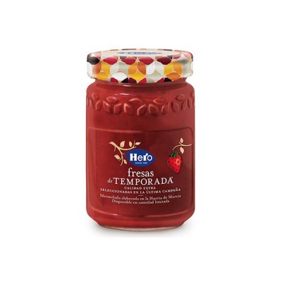MERMELADA FRESA DE TEMPORADA HERO 350G MERMELADA FRESA DE TEMPORADA HERO 350G