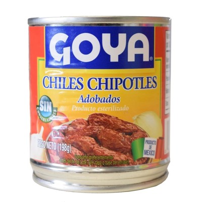 CHILES CHIPOTLES ADOBADOS LATA 198 CHILES CHIPOTLES ADOBADOS LATA 198