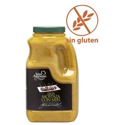 ASTURIANA SALSA MIEL Y MOSTAZA 1.240 ML ASTURIANA SALSA MIEL Y MOSTAZA 1.240 ML