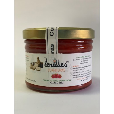 TENALLES BASE CONF. PIMIENTO ROJO 500 GR TENALLES BASE CONF. PIMIENTO ROJO 500 GR