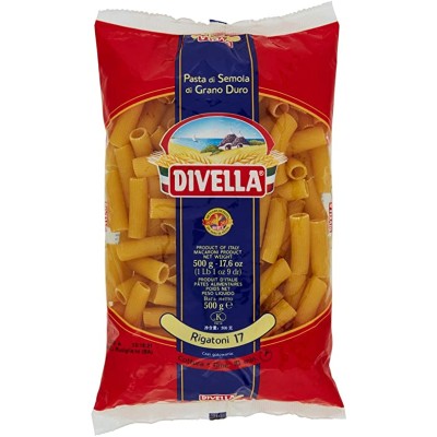 RIGATONI 500 GR DIVELLA RIGATONI 500 GR DIVELLA