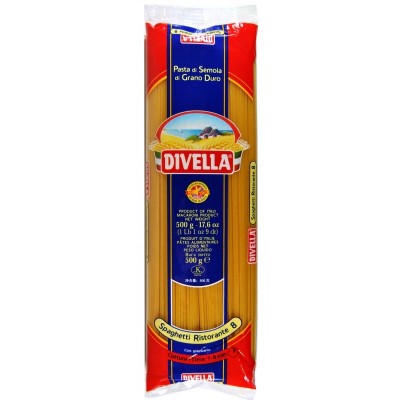 SPAGUETTI Nº8 500 GR DIVELLA SPAGUETTI Nº8 500 GR DIVELLA