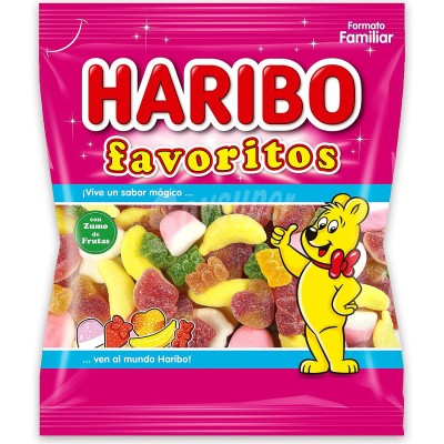 HARIBO FAVORITOS ORIGINAL 1 KG FRUTAS HARIBO FAVORITOS ORIGINAL 1 KG FRUTAS