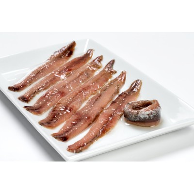 ANCHOA CASERA AC. GIRASOL 600 GR 66 FILETES ANCHOA CASERA AC. GIRASOL 600 GR 66 FILETES