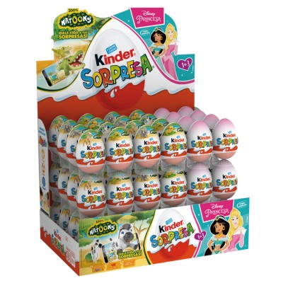 KINDER SORPRESA HUEVO 72UND KINDER SORPRESA HUEVO 72UND