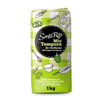 HARINA MIX TEMPURA SANTA RITA 1 KG HARINA MIX TEMPURA SANTA RITA 1 KG