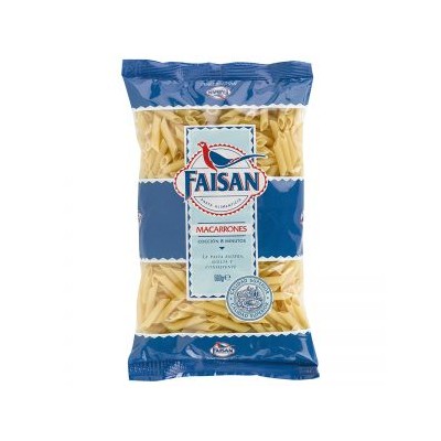 MACARRONES FAISAN 500 GR MACARRONES FAISAN 500 GR