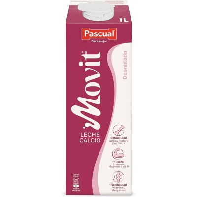 LECHE DESN. PASC MOVIT 1 L C6 LECHE DESN. PASC MOVIT 1 L C6