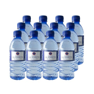 AGUA MINERAL SERRETA 330ML PACK 12 AGUA MINERAL SERRETA 330ML PACK 12