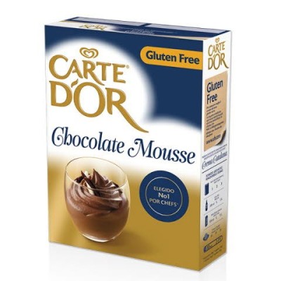 MUS CHOCOLATE CARTE D'OR 1L SIN GLUTEN MUS CHOCOLATE CARTE D'OR 1L SIN GLUTEN
