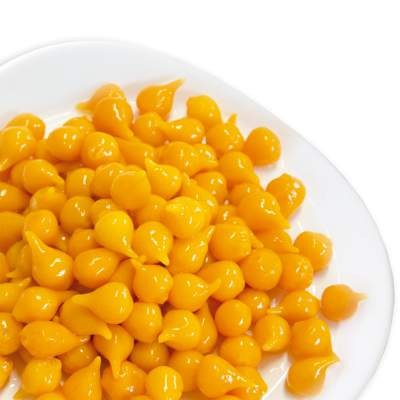 LAGRIMAS DE PIMIENTO AMARILLO LATA 1K. LAGRIMAS DE PIMIENTO AMARILLO LATA 1K.