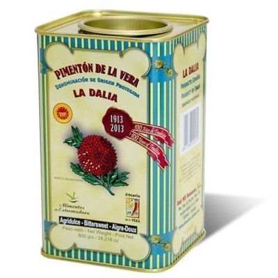 PIMIENTO DE LA VERA A.M.H. LATA .D.O LA DALIA 1KG PIMIENTO DE LA VERA A.M.H. LATA .D.O LA DALIA 1KG