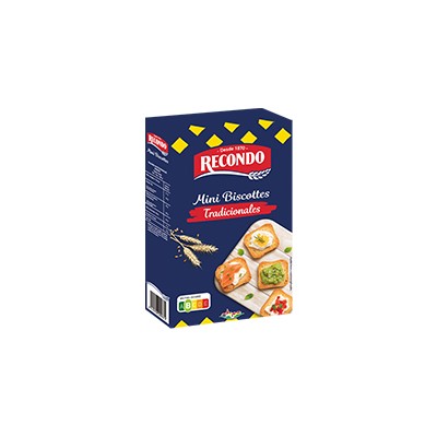 MINI BISCOTES GRILLE 120 GR RECONDO MINI BISCOTES GRILLE 120 GR RECONDO
