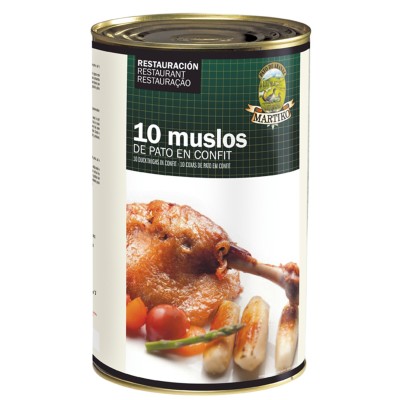 CONFIT DE PATO MUSLOS LATA 10U.MARTIKO CONFIT DE PATO MUSLOS LATA 10U.MARTIKO