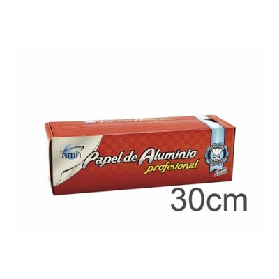 PAPEL ALUMINIO A-M-H 30CMTS PAPEL ALUMINIO A-M-H 30CMTS
