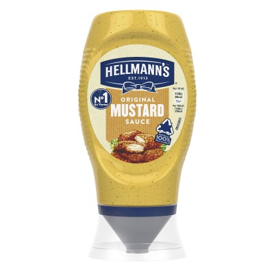 HELLMANS MOSTAZA BOCA BAJO 250 ML HELLMANS MOSTAZA BOCA BAJO 250 ML