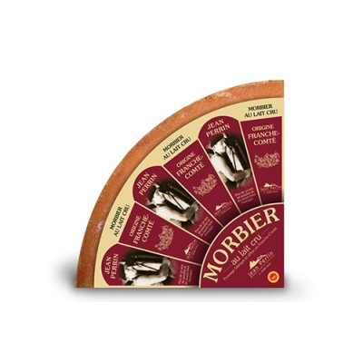 *MORBIER DOP JEAN PERRIN 1/4 1.8KG *MORBIER DOP JEAN PERRIN 1/4 1.8KG