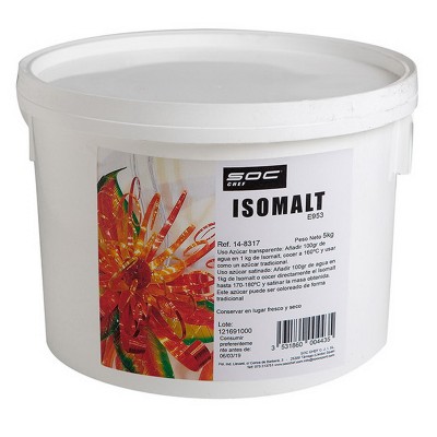 AZUCAR ISOMALT CUBO 5 KG AZUCAR ISOMALT CUBO 5 KG