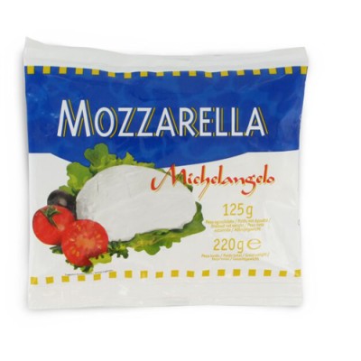 MOZZARELLA FRESCA DOLCEZZA 125GR MOZZARELLA FRESCA DOLCEZZA 125GR