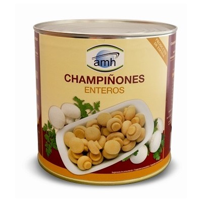 CHAMPIÑON ENTERO AMH 1/2 185g. esc