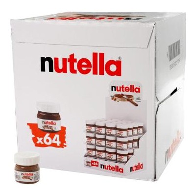 MINI NUTELLA 25 GR X 64UND VIDRIO