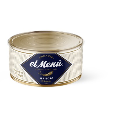 EL MENU BOQUERONES LATA 1KG SERIE ORO 120-130 PIEZAS