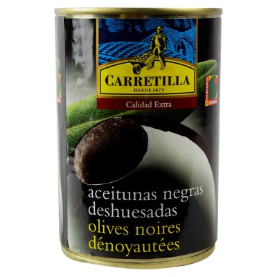 ACEITUNAS NEGRAS S/H 350G. 150G.ALESVES