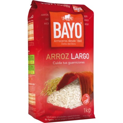 ARROZ LARGO BAYO 1K.