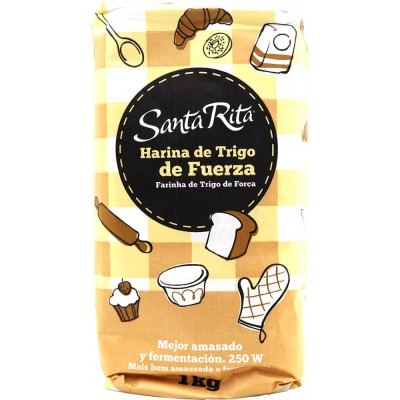 HARINA FUERZA 1 KG SANTA RITA