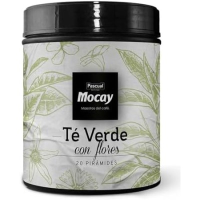 TE LATA VERDE C/FLORES PIRAM 40G
