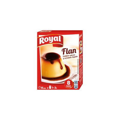 FLAN CARAMELO ROYAL 186G.