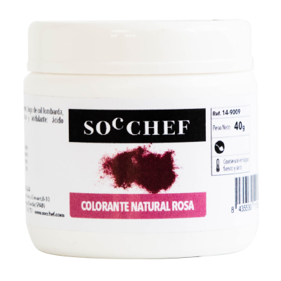 COLORANTE HIDROSOLUBLE ROSA 40 GR