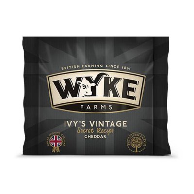 CHEDDAR BLANCO  VINTAGE WYKE 18M PORC. 200GX12U