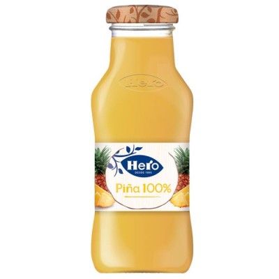 HERO ZUMO PIÑA CRISTAL 250 ML