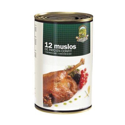 CONFIT DE PATO 12 MUSLOS MARTIKO