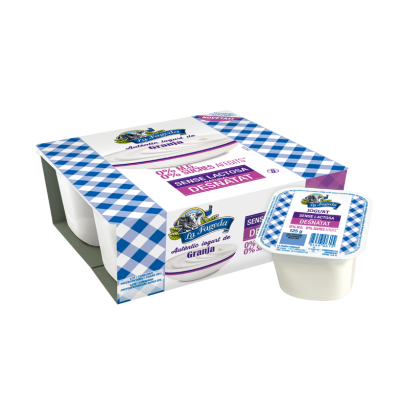 LA FAGEDA YOGUR SIN LACTOS DESNAT.NATURAL 4x125 GR