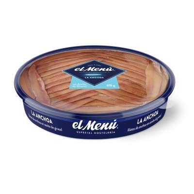 EL MENU ANCHOA GIRASOL 670 GR 125/145 FILETES