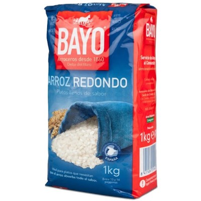 BAYO ARROZ REDONDO EXTRA 1 KG