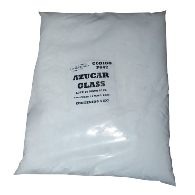 BOLSA  AZUCAR GLACE 5 KG