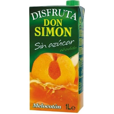 ZUMO MELOCOTON S/AZU. DON SIMON BRIK 1L.