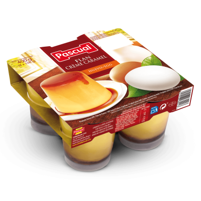 FLAN PASCUAL 4X100G HUEVO B6 - 4173