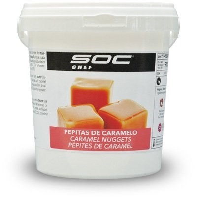 PEPITAS CARAMELO 500G.(6U)