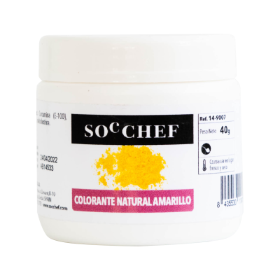 COLORANTE HIDROSOLUBLE AMARILLO 40 GR