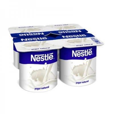 YOGUR NATURAL PACK 4 NESTLE